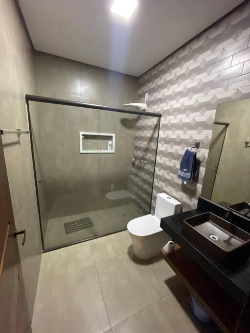 Casa Com Piscina Aquecida E Wi-Fi Villa Itapetininga Luaran gambar